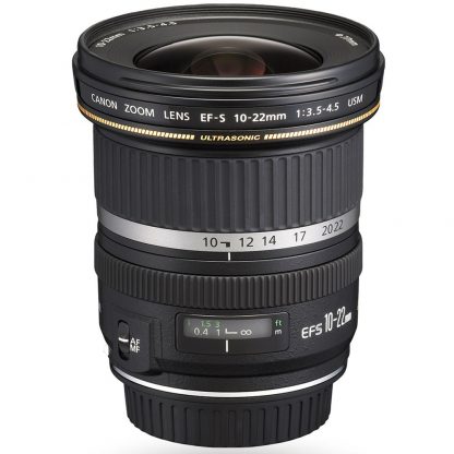 Canon EF-S 10-22mm f/3.5-4.5 USM Camera Lens brisbane camera hire