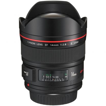 Canon EF 14mm f/2.8 L-Series USM II ultra wide angle Lens